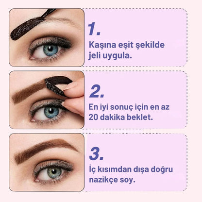 EVELYIN Kaş Mucizesi - Soyulabilir Jel Etkisi