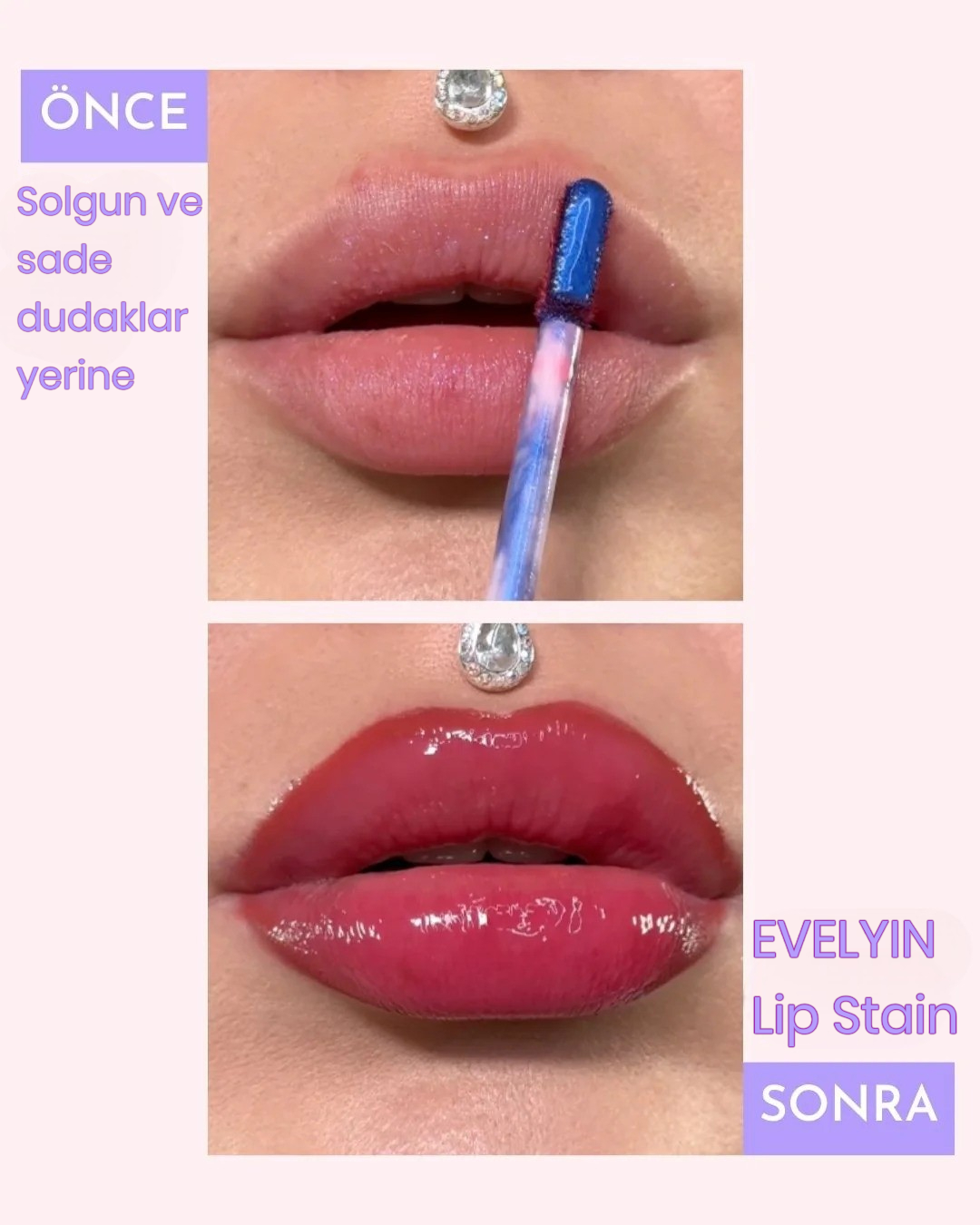 EVELYIN™  Soyulabilir Lip Stain