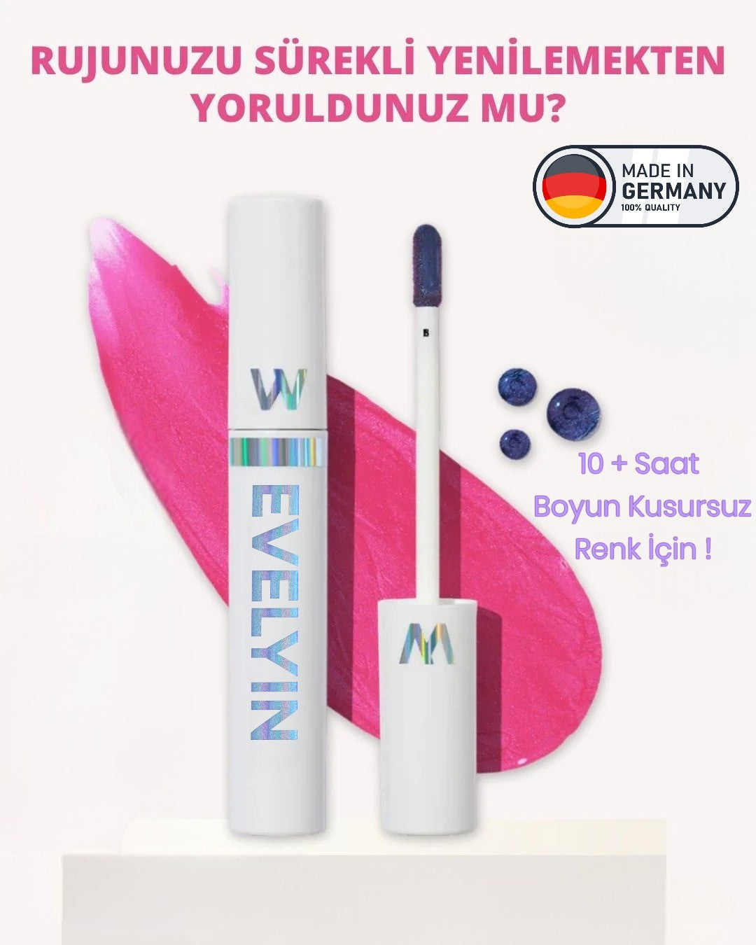 EVELYIN™  Soyulabilir Lip Stain